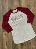 GRITT Fitness Raglan