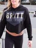 Shield Crop Hoodie