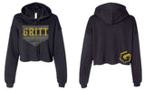 Shield Crop Hoodie